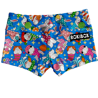 Easter Gnomes Midrise Shorts