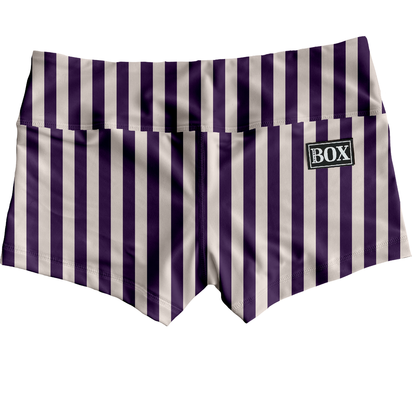 Muted Purple Stripes Shorts