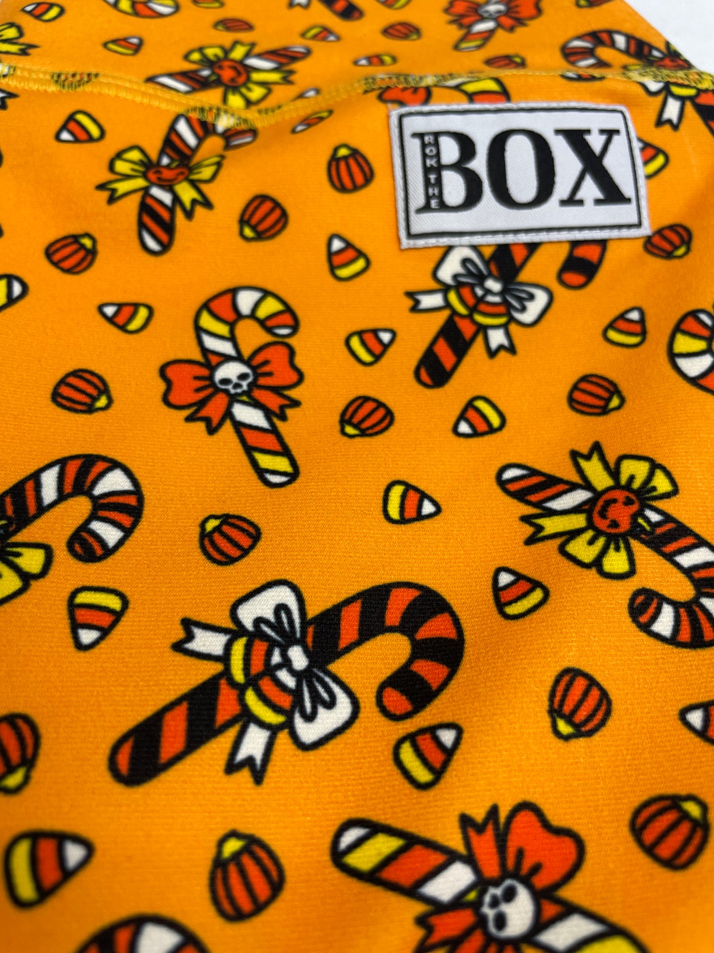 Candy Corn Canes 2.5” X SMALL Midwaist