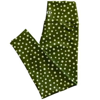 Army Dots Regular Rise Leggings