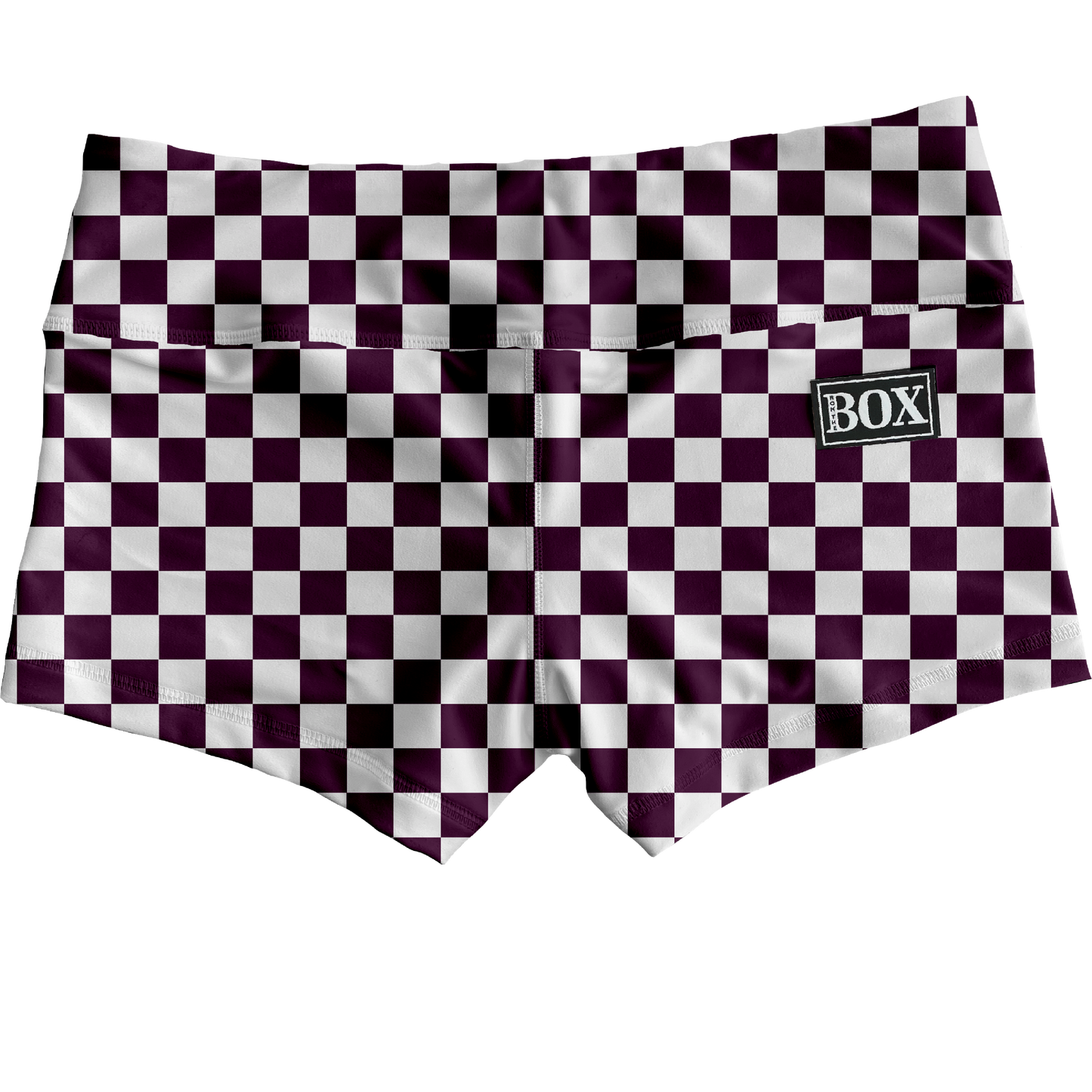 Wine Check Shorts WITH POCKETS