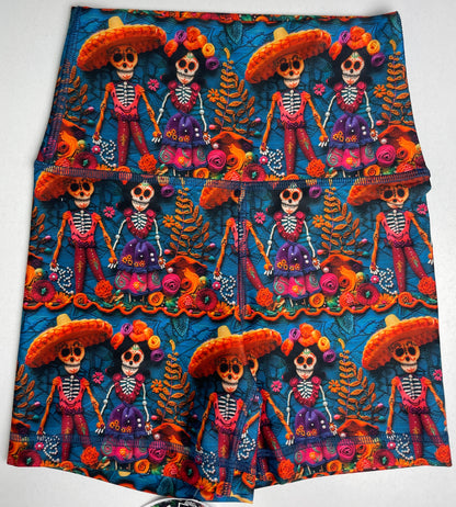 FIESTA SKULLS 4.5 EXTRA SMALL HIGH WAIST HYBRID PERFORMANCE