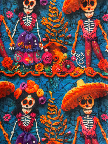 FIESTA SKULLS 4.5 EXTRA SMALL HIGH WAIST HYBRID PERFORMANCE