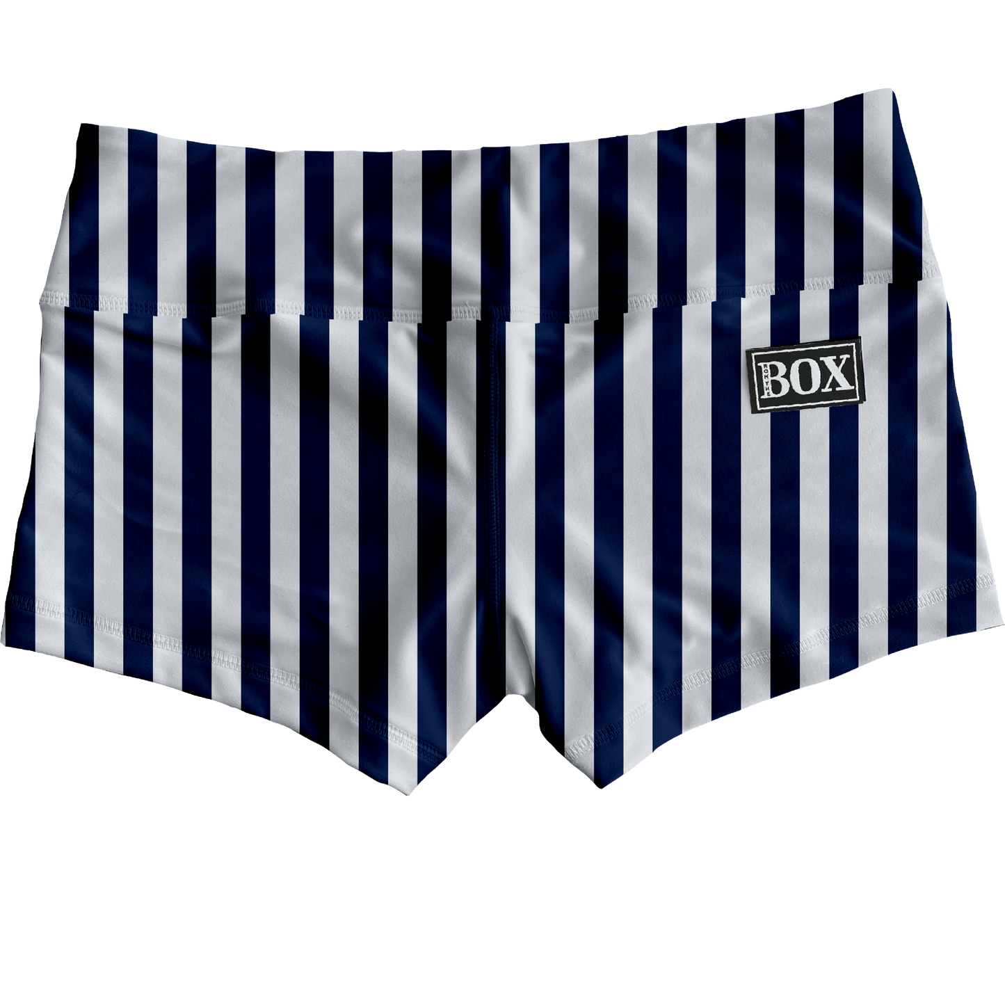 Navy Stripes Shorts WITH POCKETS