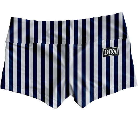Navy Stripes Shorts WITH POCKETS