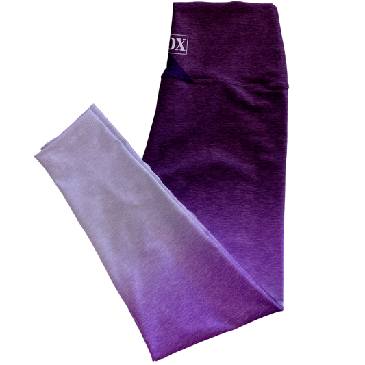 Raisin Ombre Regular Rise Leggings