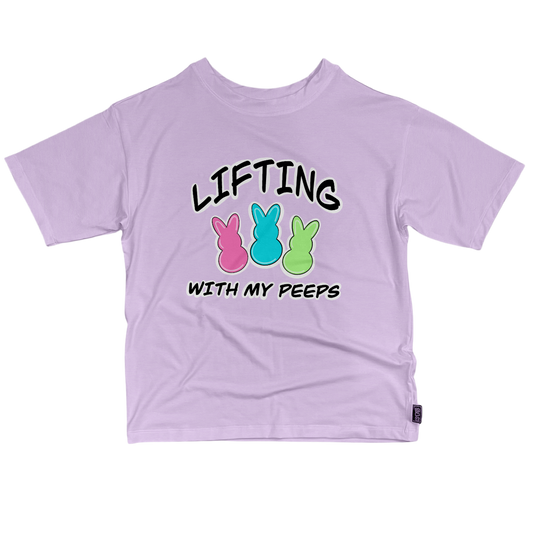 Sheila’s Lifting Peeps Slouchy T