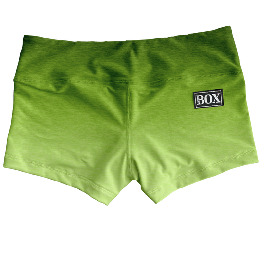 Green Ombre Heather Shorts