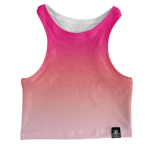 Blushed Ombre Heathered Box Tank
