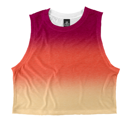 Sunset Ombre Heathered Tops