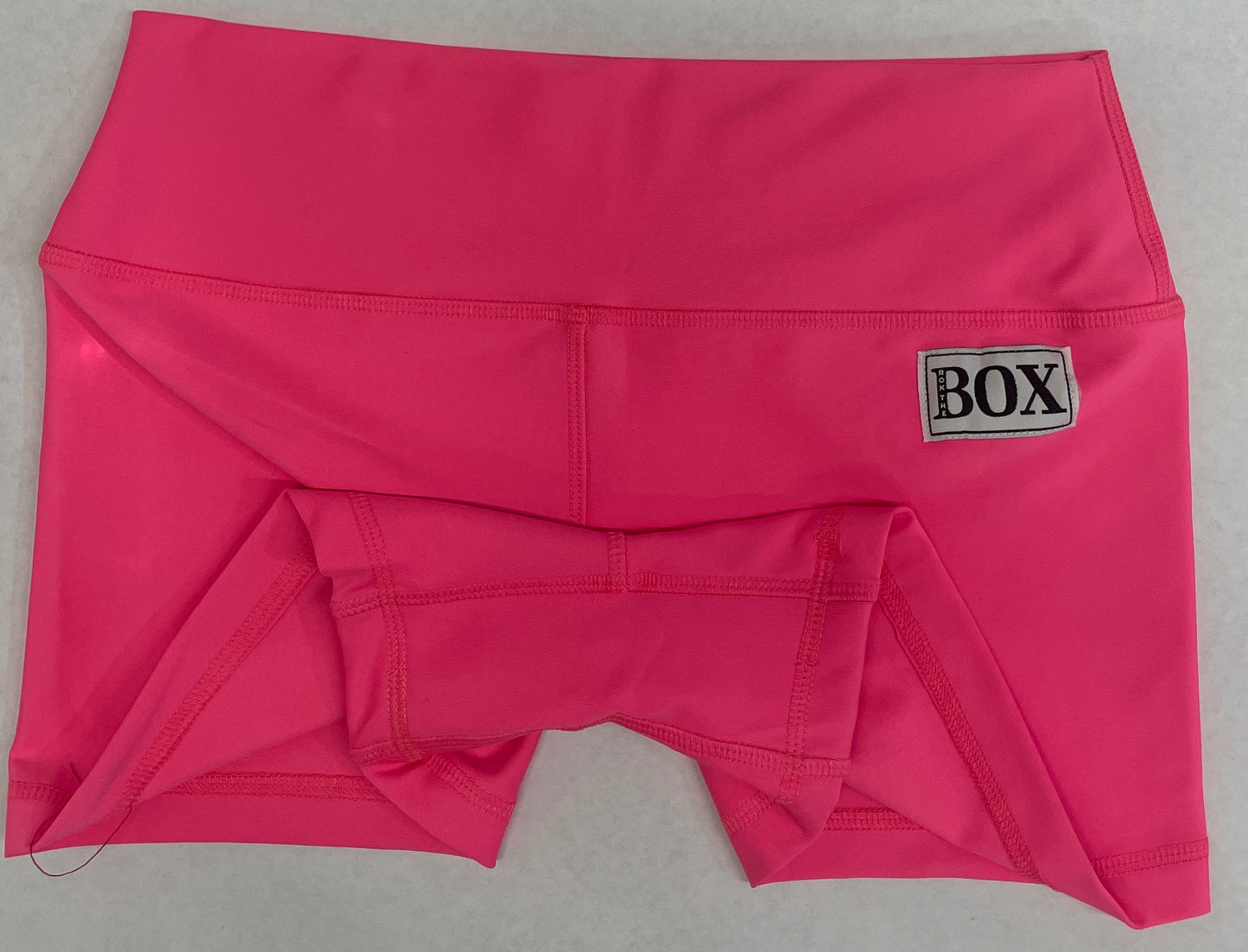 HOT PINK 3.5 MEDIUM MID WAIST LUXE FABRIC