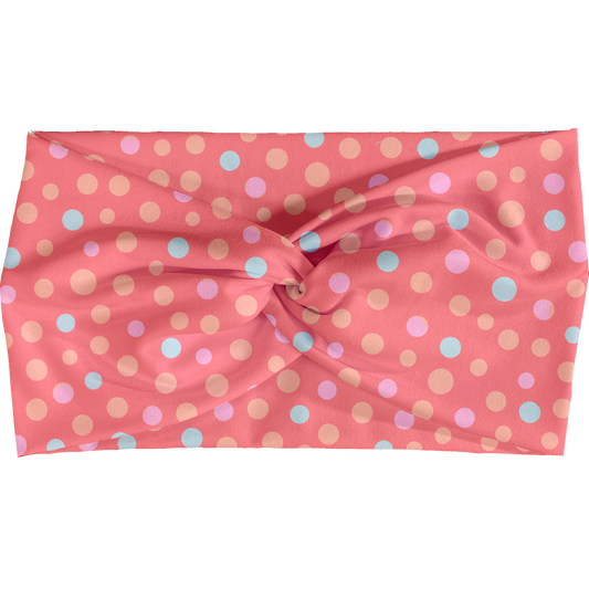 Spring Dots Twist Headbands