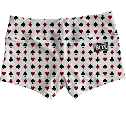 Queen of Cards Shorts WITH POCKETS