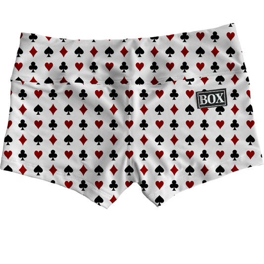 Queen of Cards Shorts WITH POCKETS
