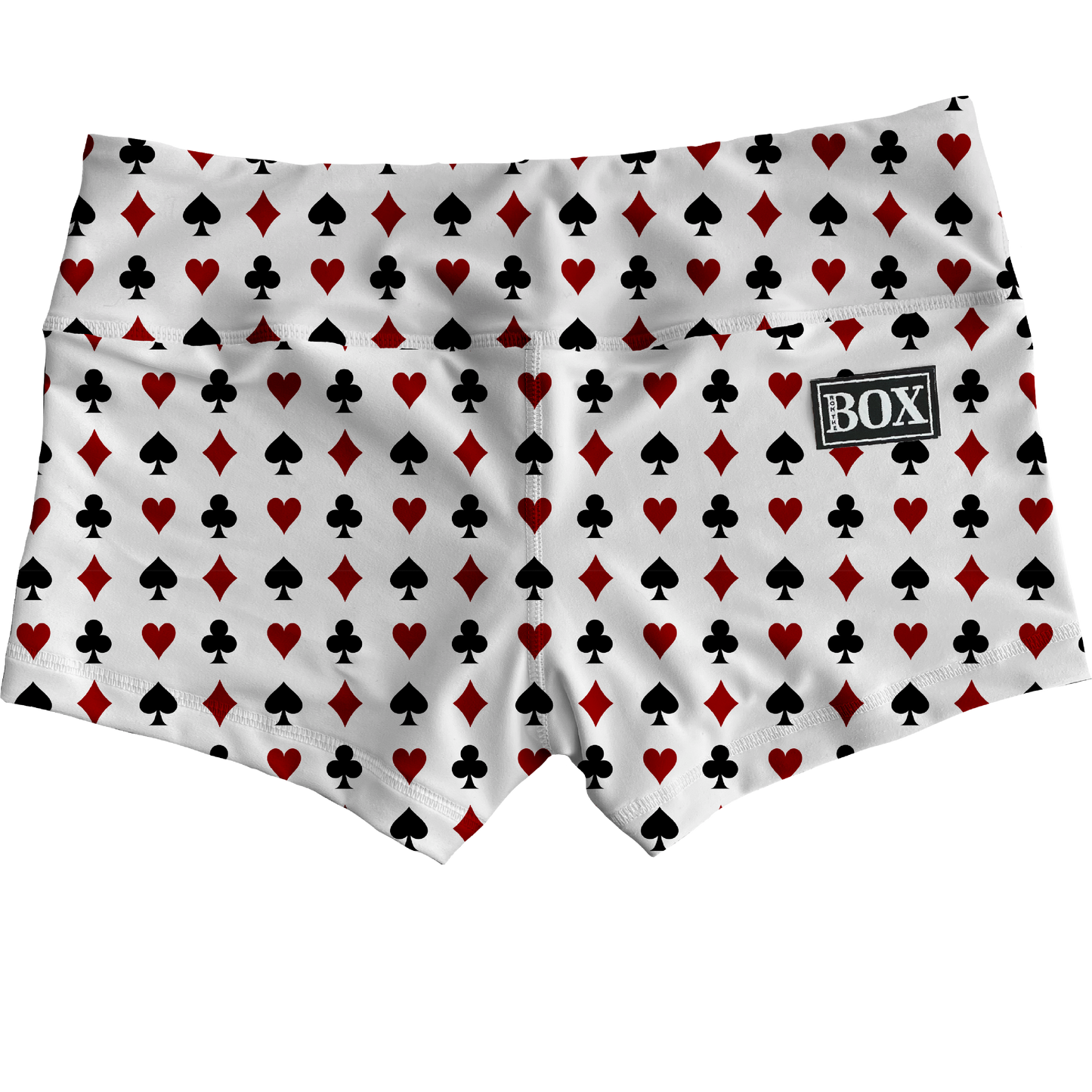 Queen of Cards Shorts  (add lining for extra coverage)