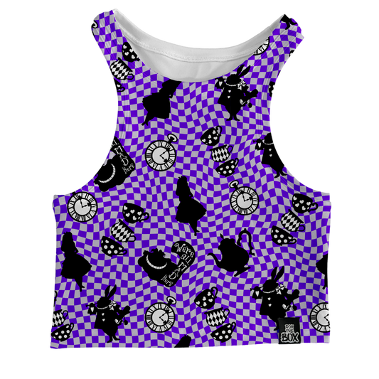 Down The Rabbit Hole Purple Box Tank