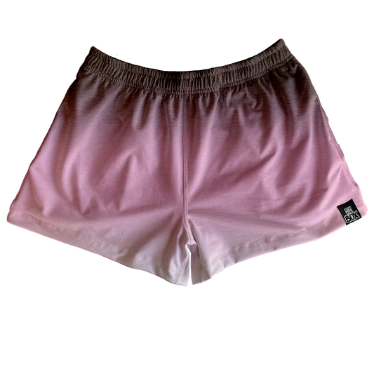 Pink Nude Ombre Heathered Lounge Short!