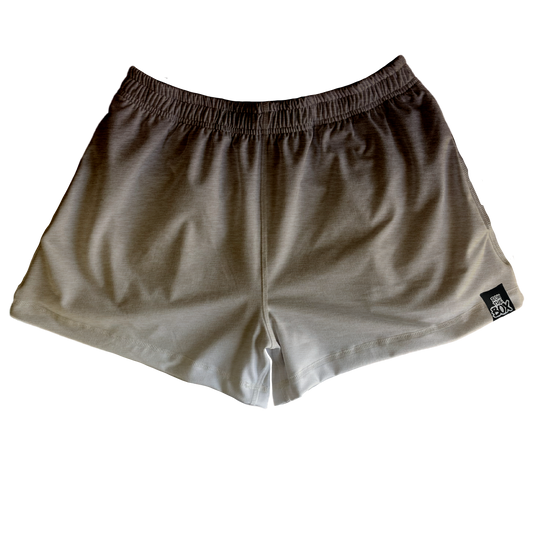 Nude Ombre Heathered Lounge Short!