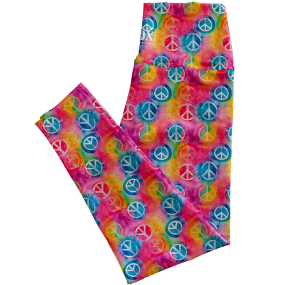 Peace Regular Rise Leggings