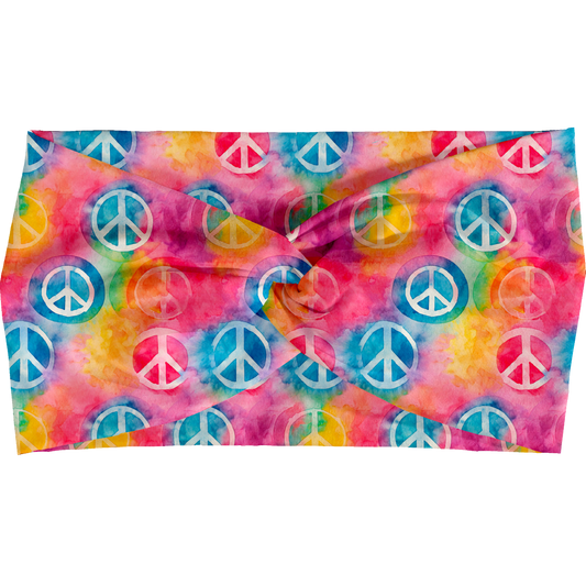 Peace Twist Headbands