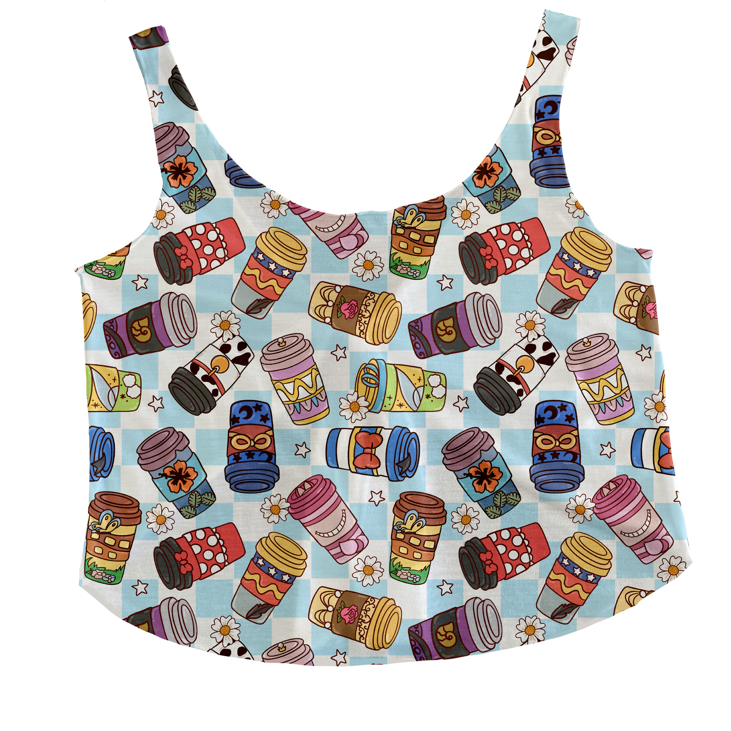 Cups of Cuteness Tieback Tank