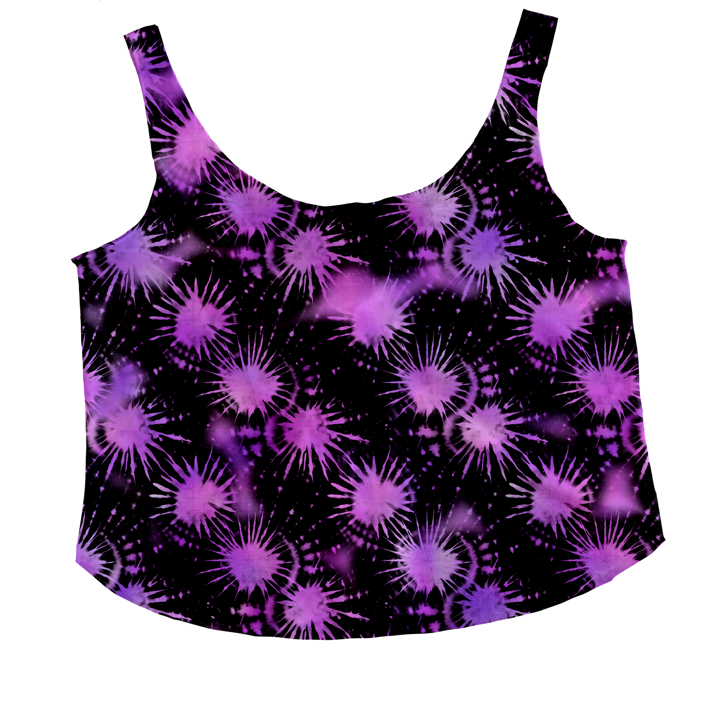 Purple Hippi Tieback Tank