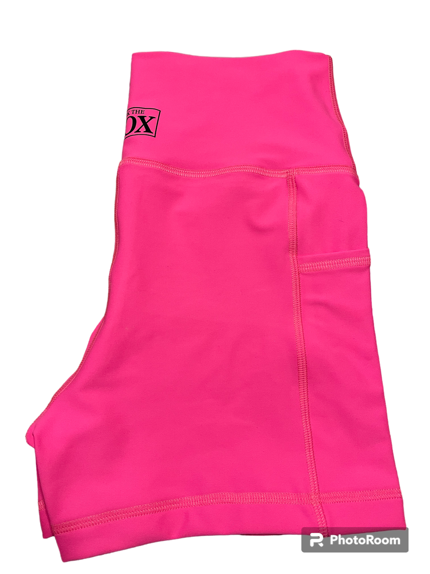 4.5” Flex Hot pink Shorts WITH POCKETS