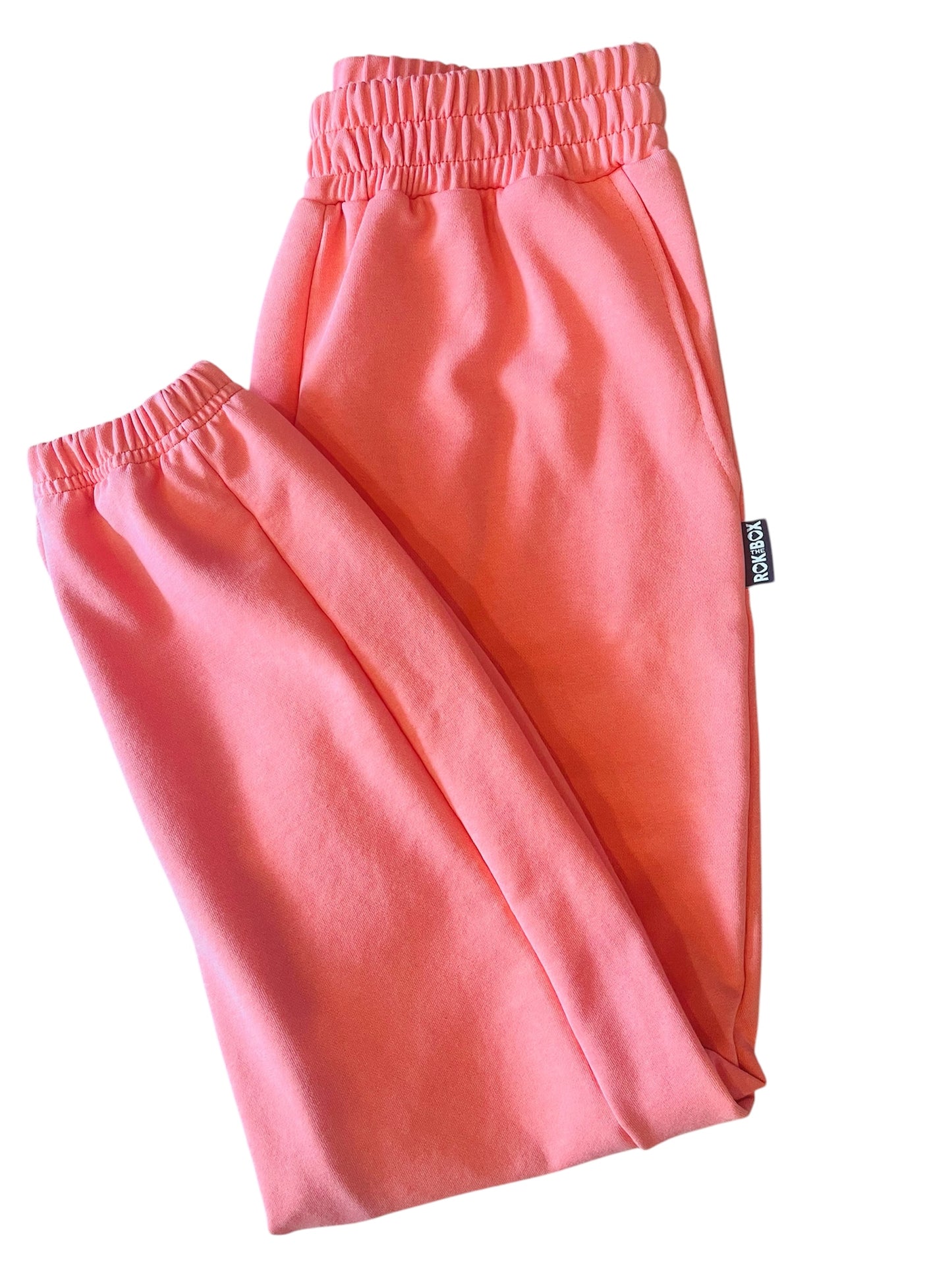 NEW! ROK Sweatpants Coral Terry