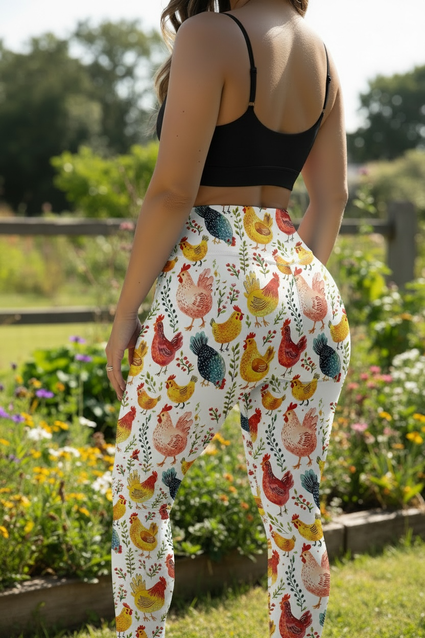 Happy Hens ROK Leggings With Pockets