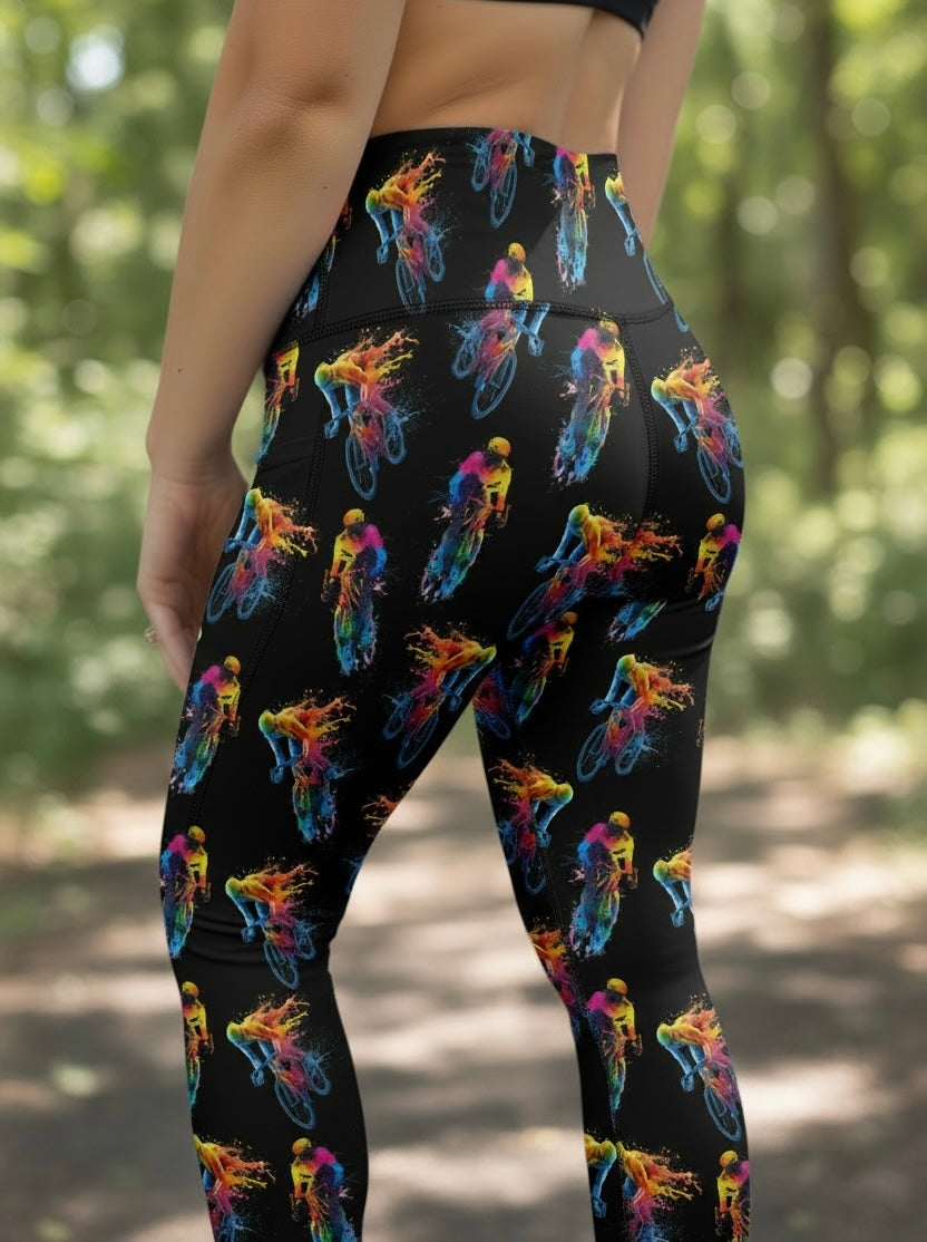 Cycling ROK Leggings With Pockets
