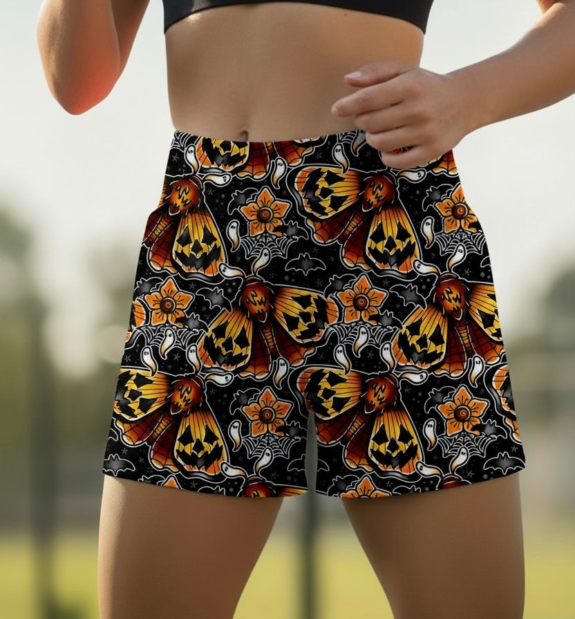Pumpkin Moth Yogi Short