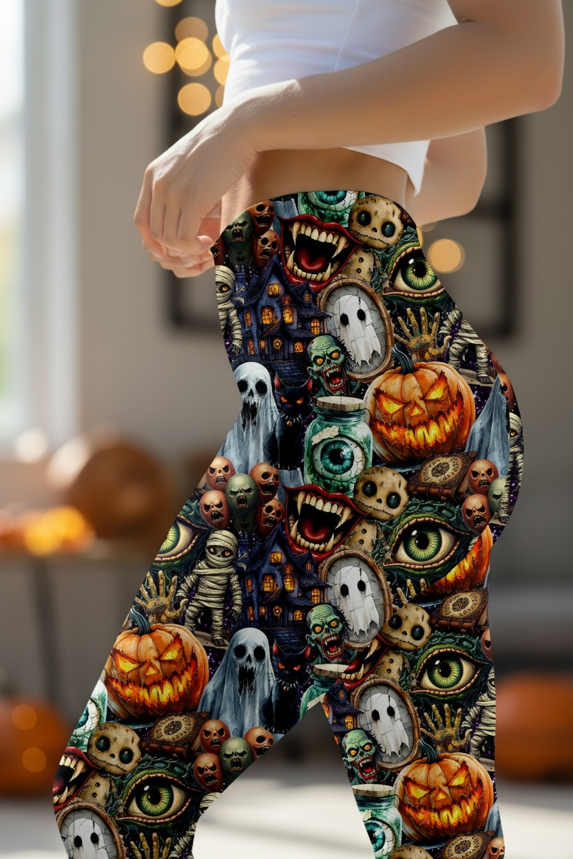 Creepers ROK Leggings With Pockets