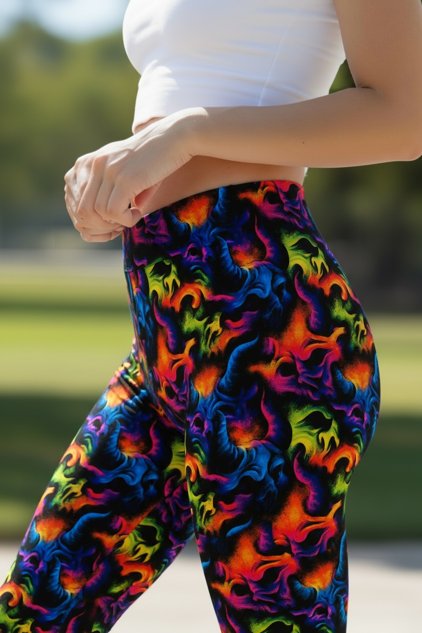 Inferno ROK Leggings With Pockets