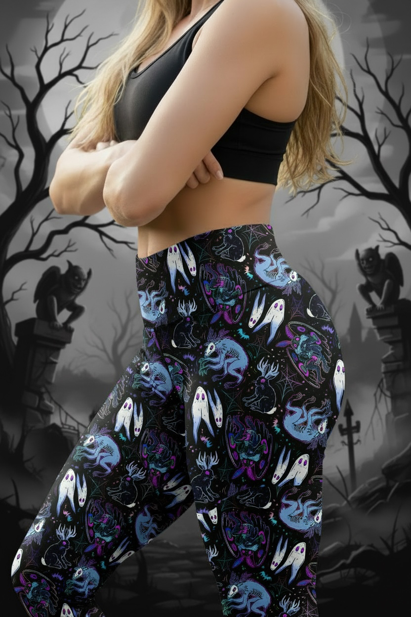 Crypt Critters ROK Leggings With Pockets