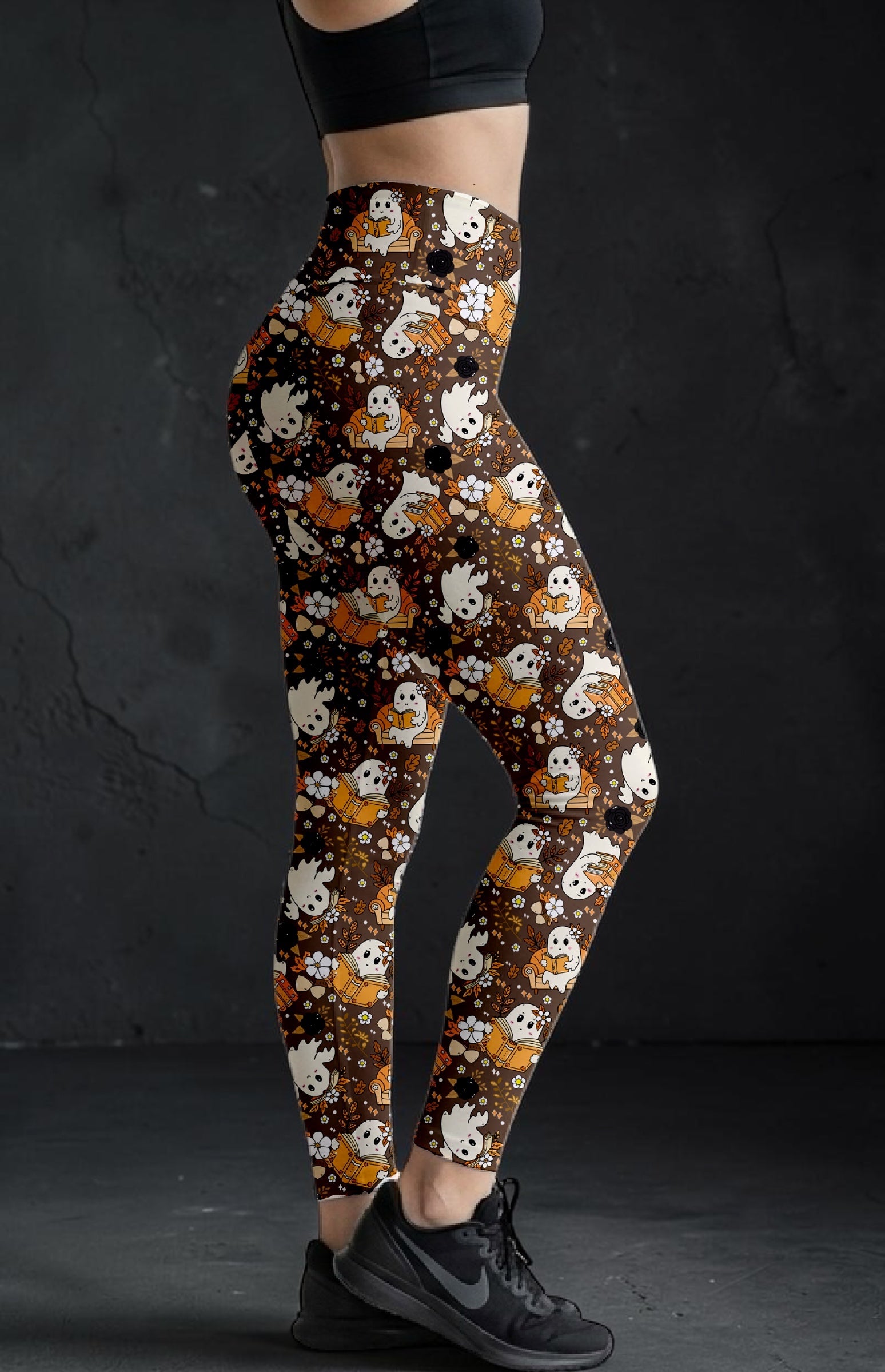 Ghost Reads ROK Leggings No Pockets