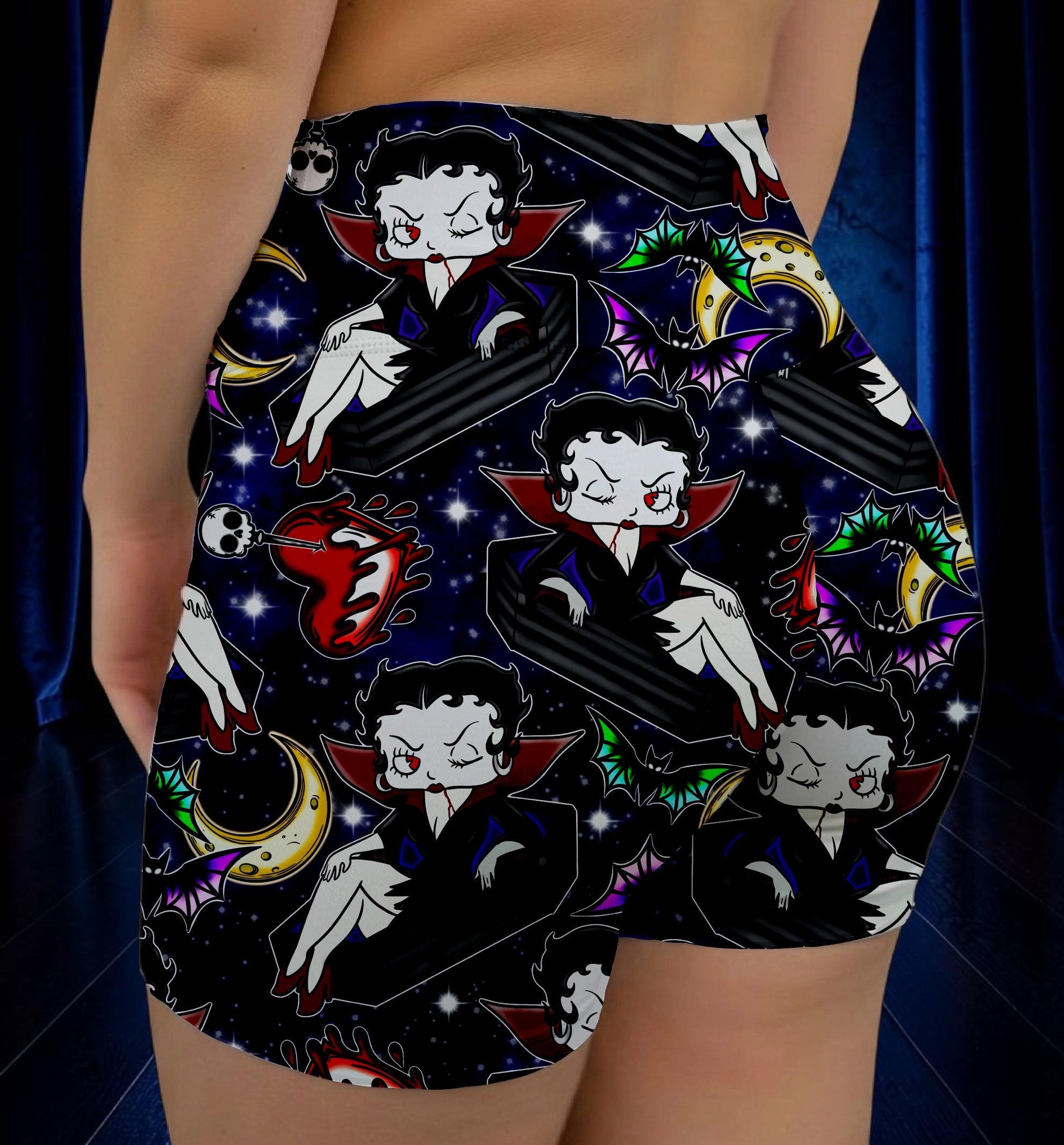 Vampy Boop Hybrid Shorts No Pockets