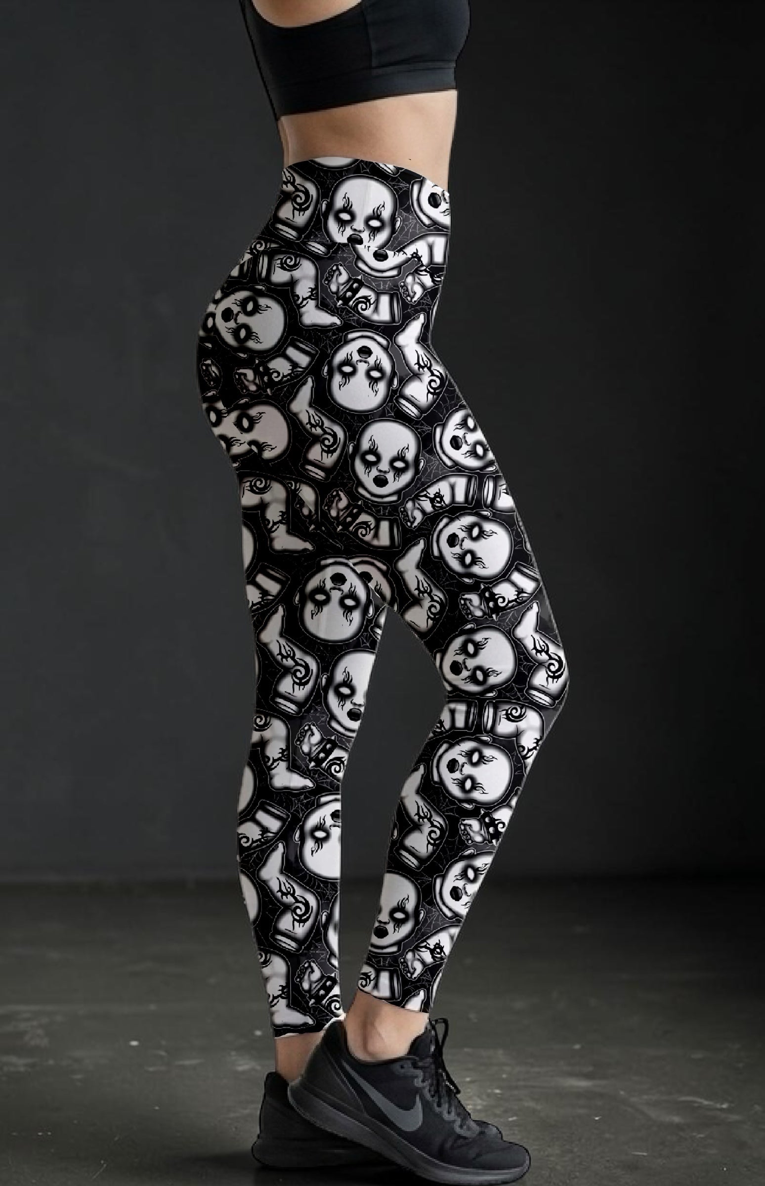 Creepy Dolls ROK Leggings No Pockets
