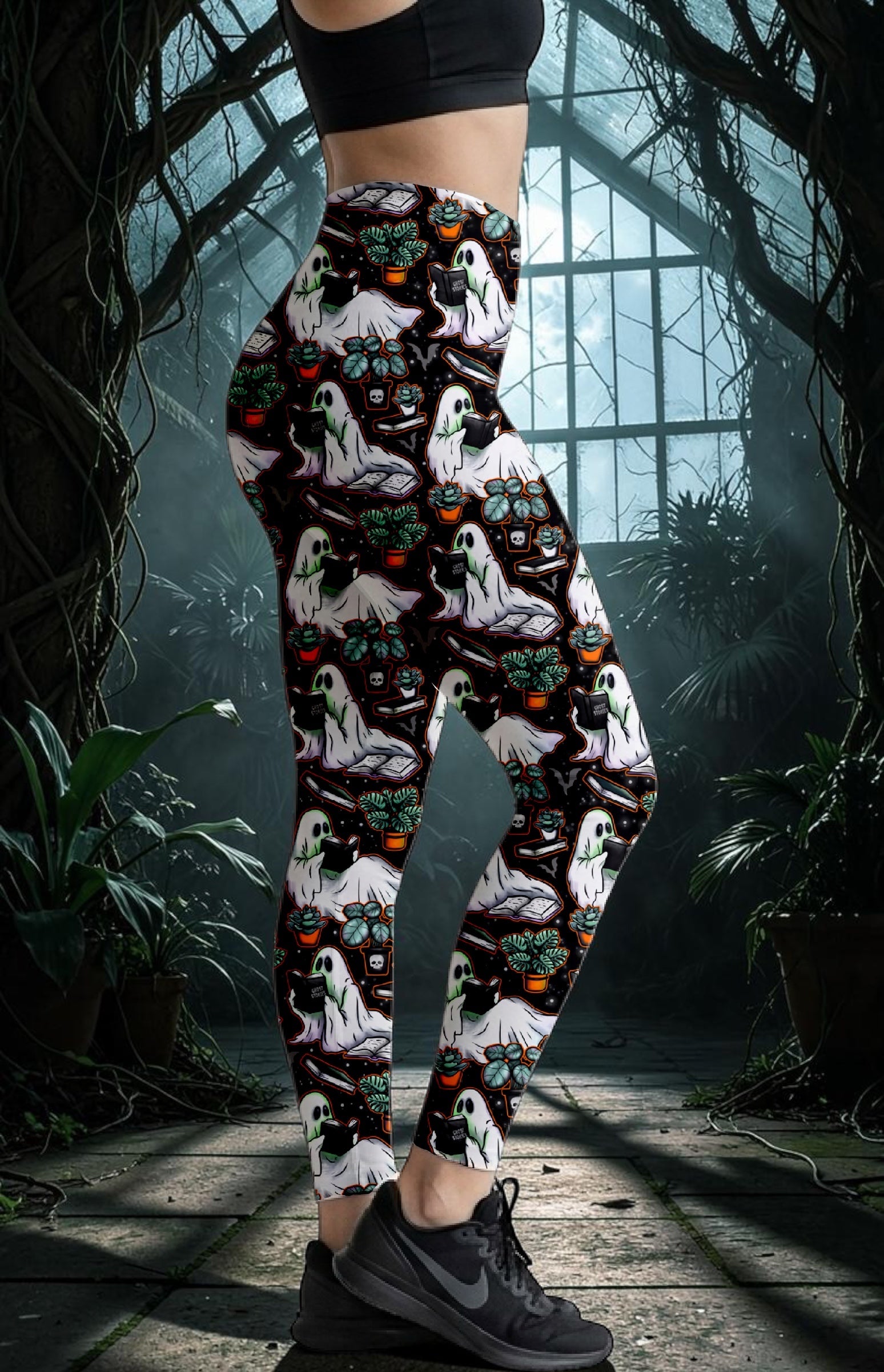 Spooky Stories ROK Leggings No Pockets