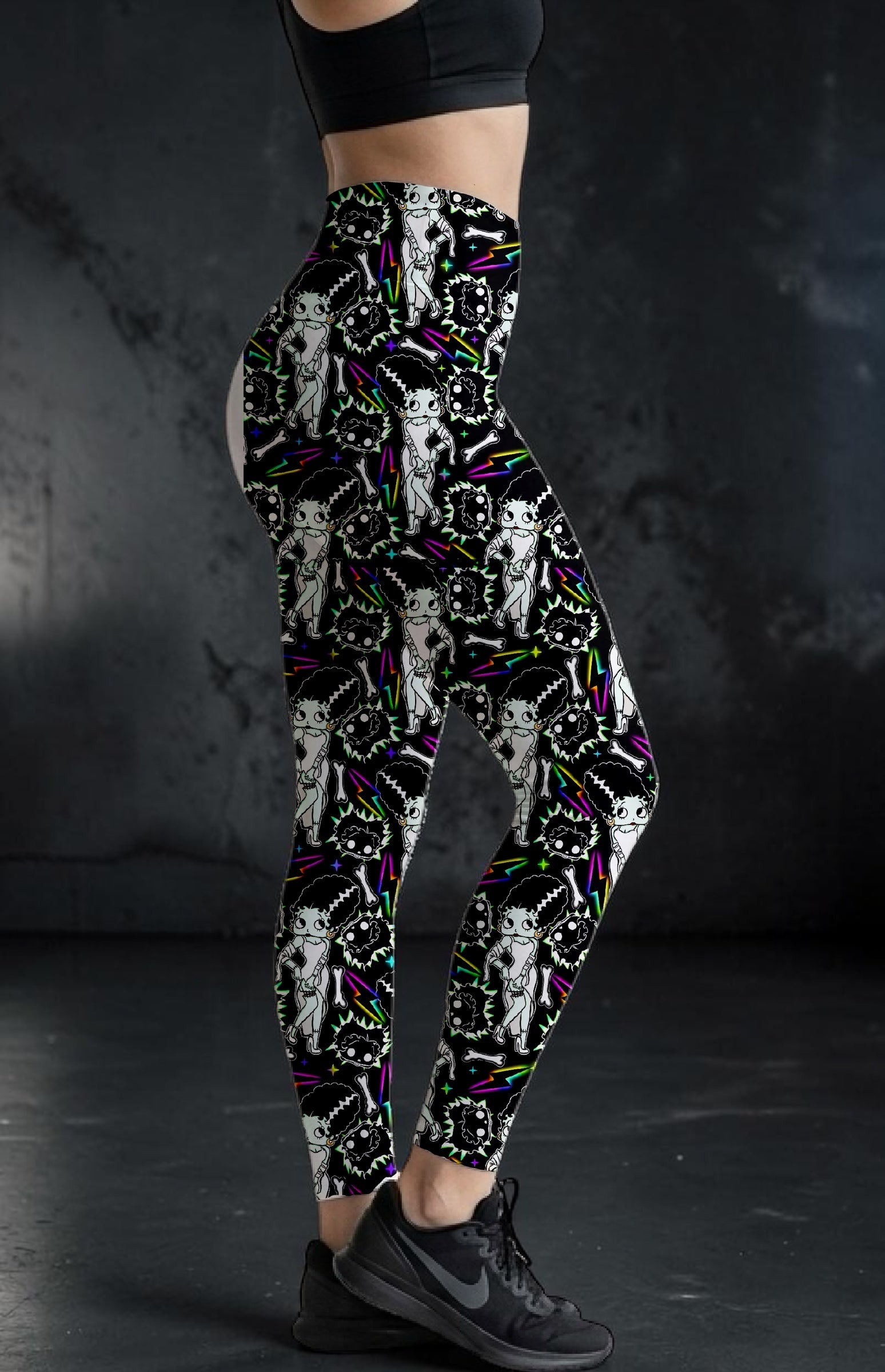 Betty Bride Rainbow ROK Leggings With Pockets
