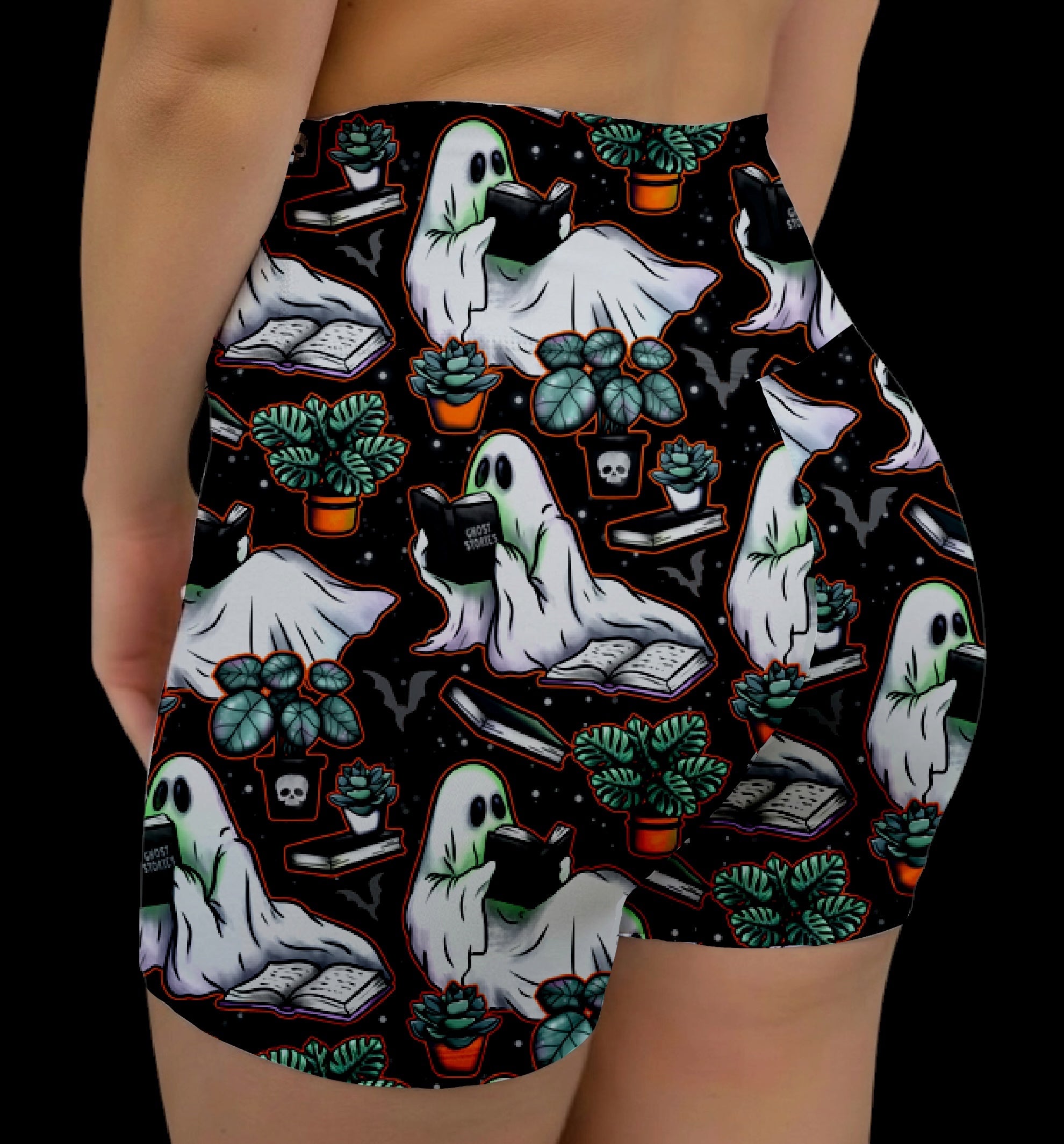 Spooky Stories Hybrid Shorts With Pockets