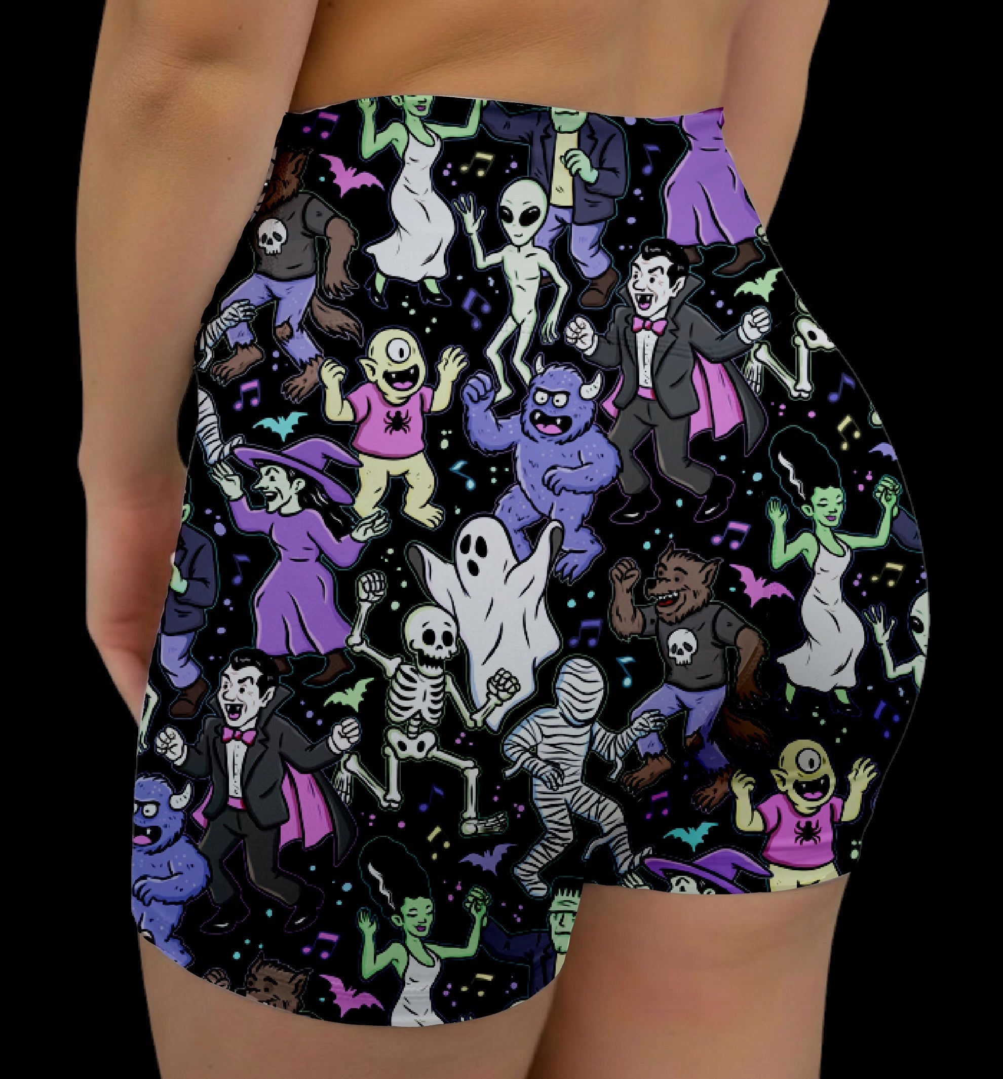 Monster Dance Hybrid Shorts With Pockets