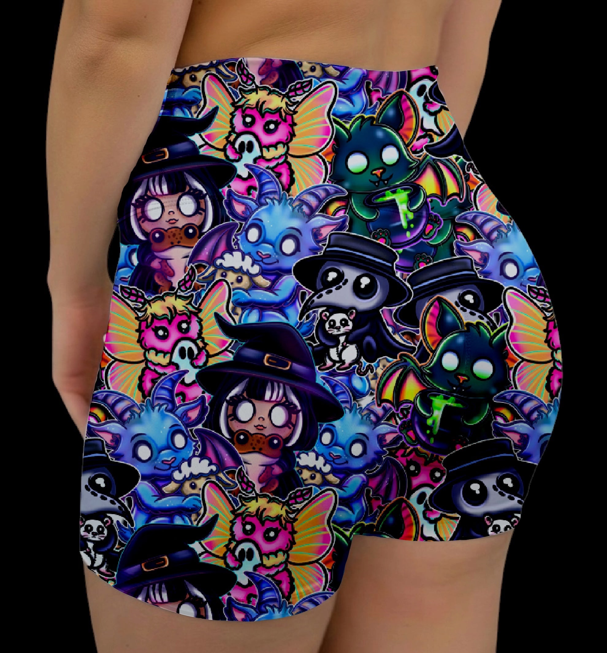 Crypy Mash Midrise Shorts No Pockets