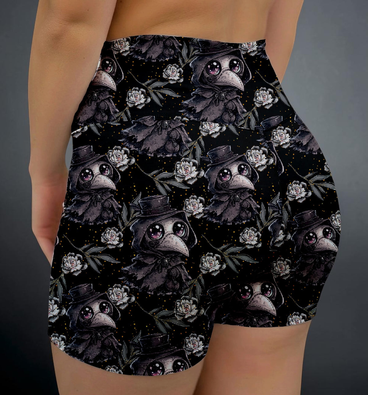 Plague and Roses Hybrid Shorts No Pockets
