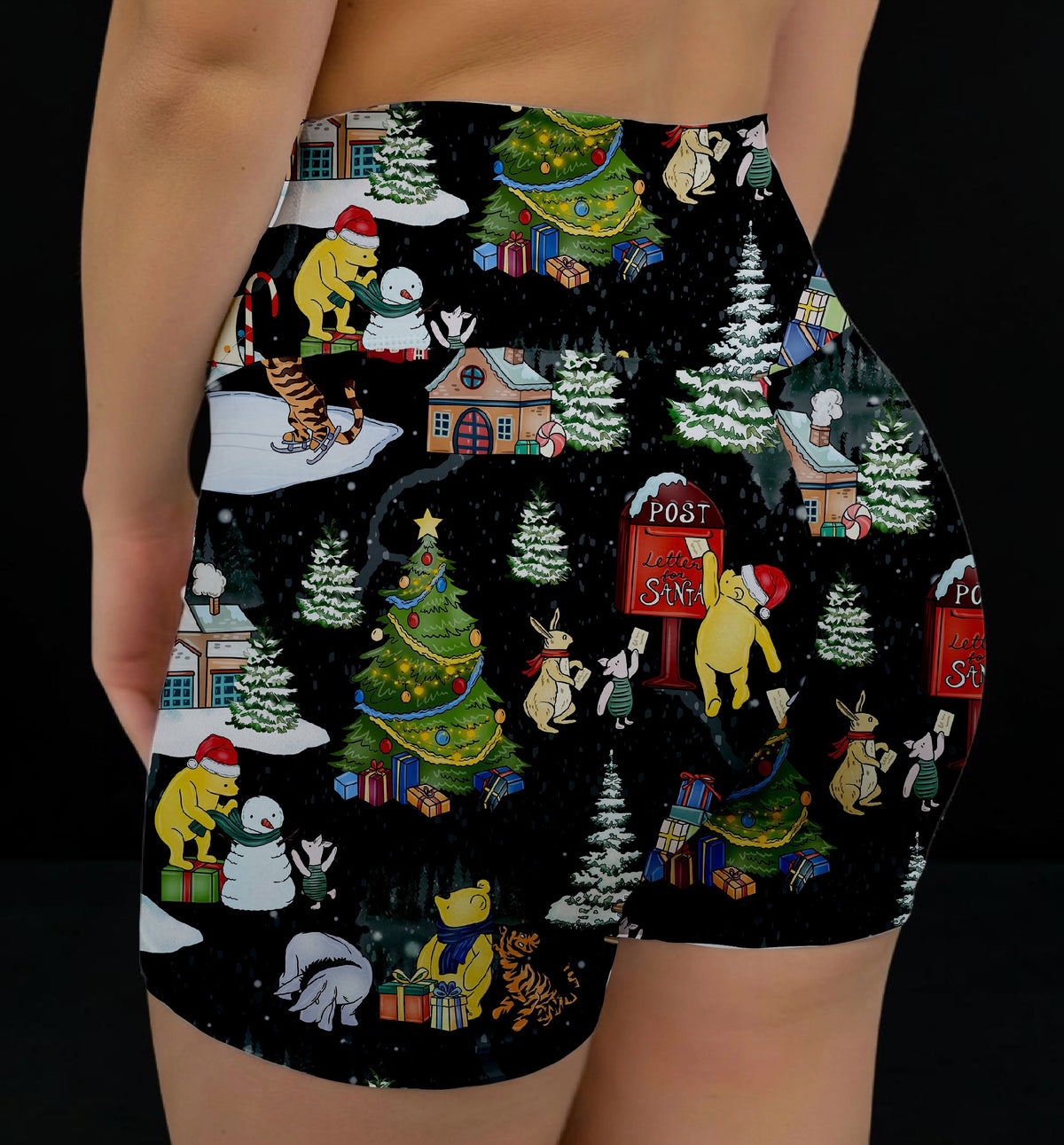 Winter Forest VNFS Shorts No Pockets