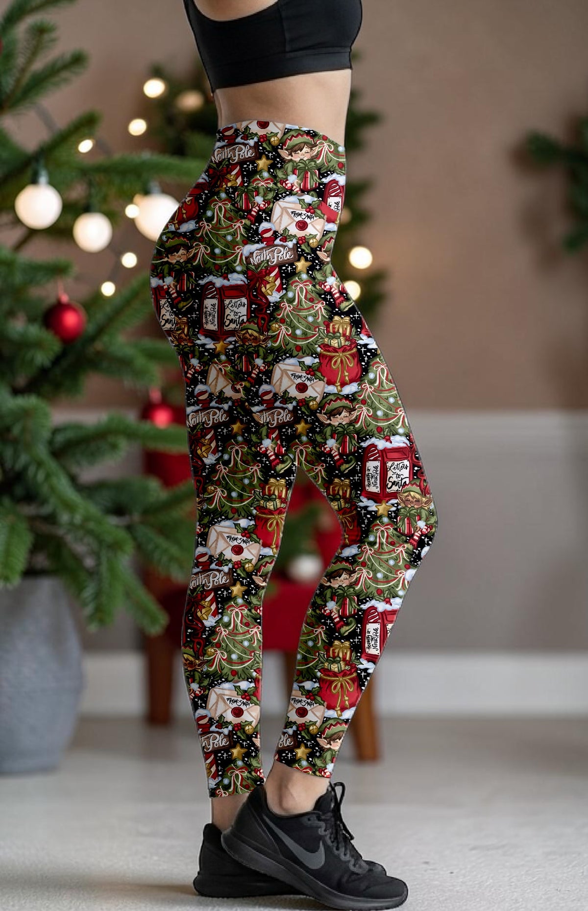 Dear Santa ROK Leggings No Pockets