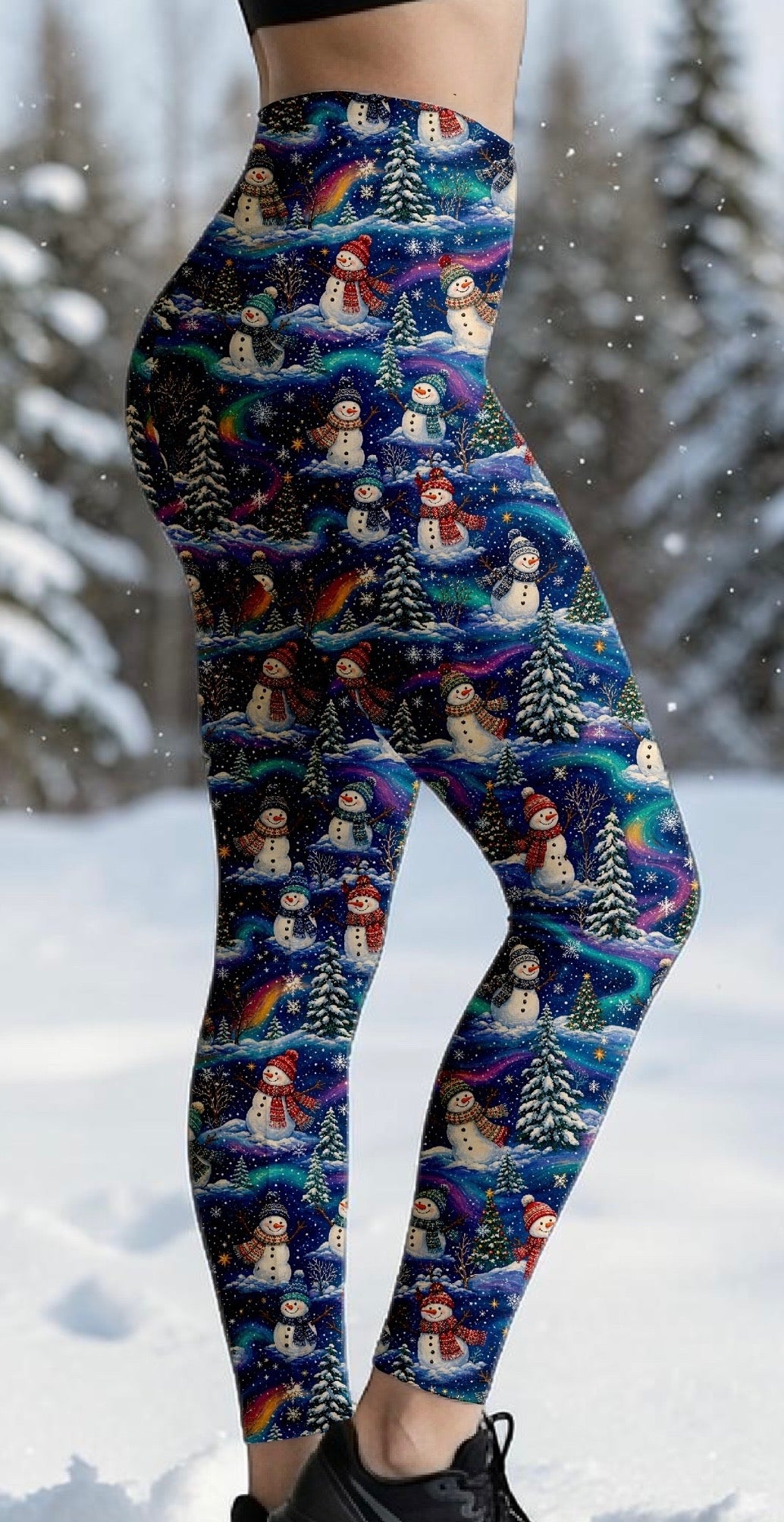Winter Fun ROK Leggings With Pockets