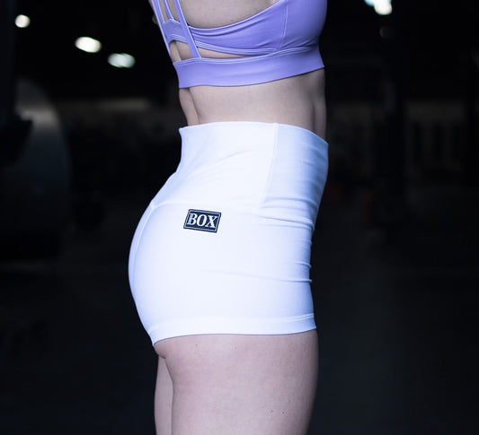 White Shorts with lining