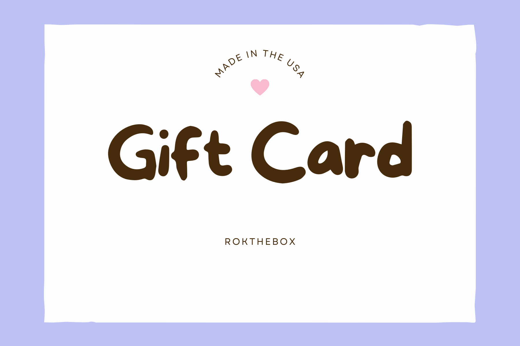 GIFT CARD
