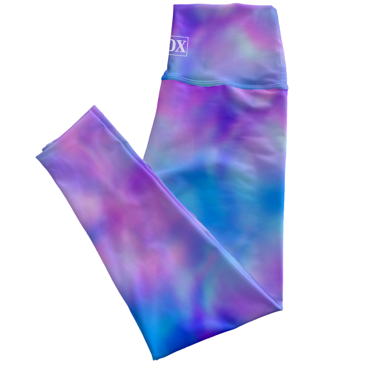 Paradise Blue Regular Rise Leggings