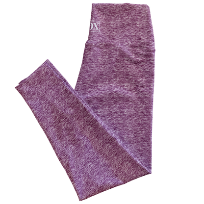 April Fig Heather Regular Rise Leggings